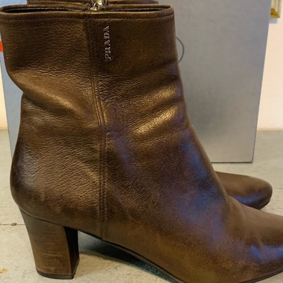 Prada Leather Boots - Picture 4 of 12